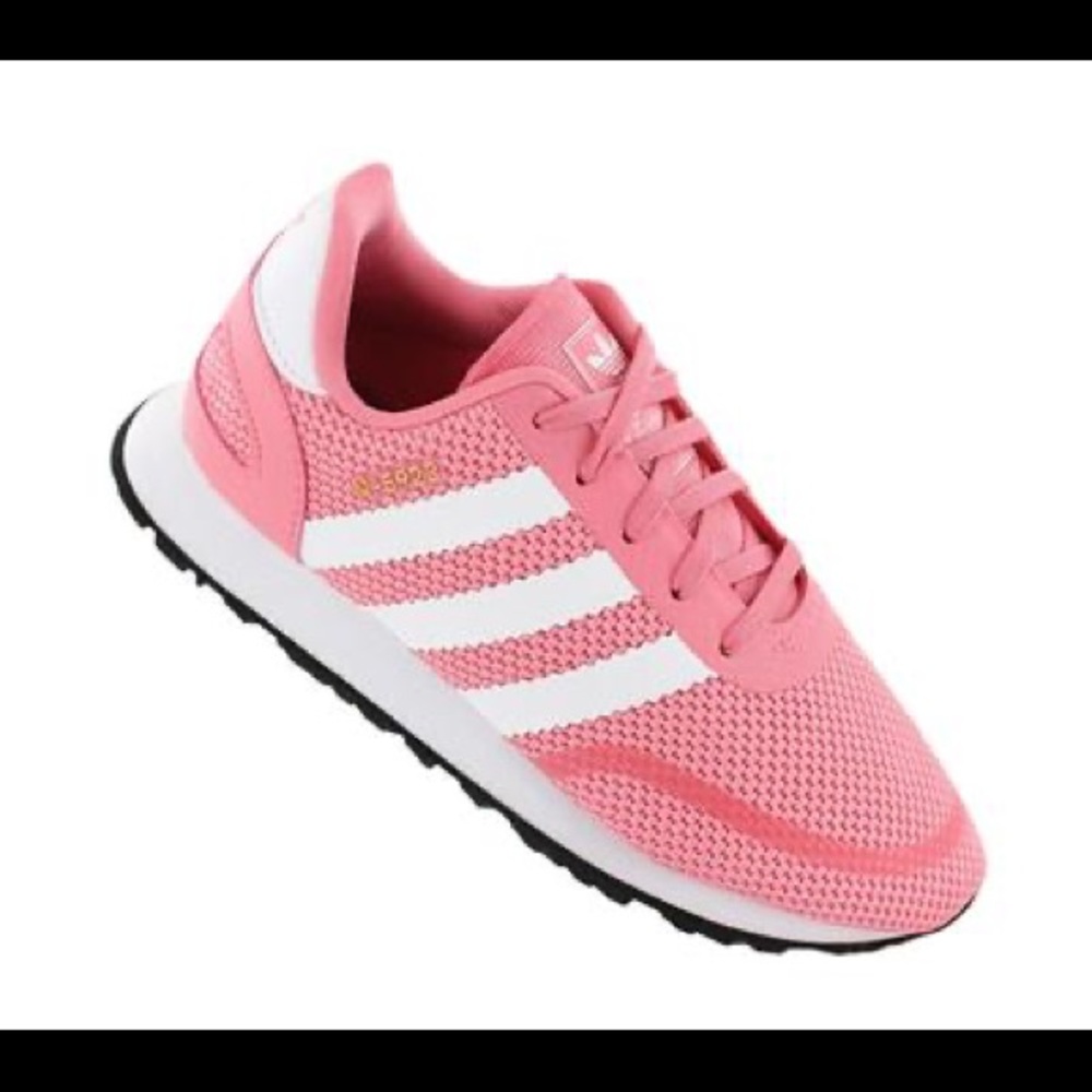 ADIDAS | Girls Pink N-5923 Sneakers Size 6